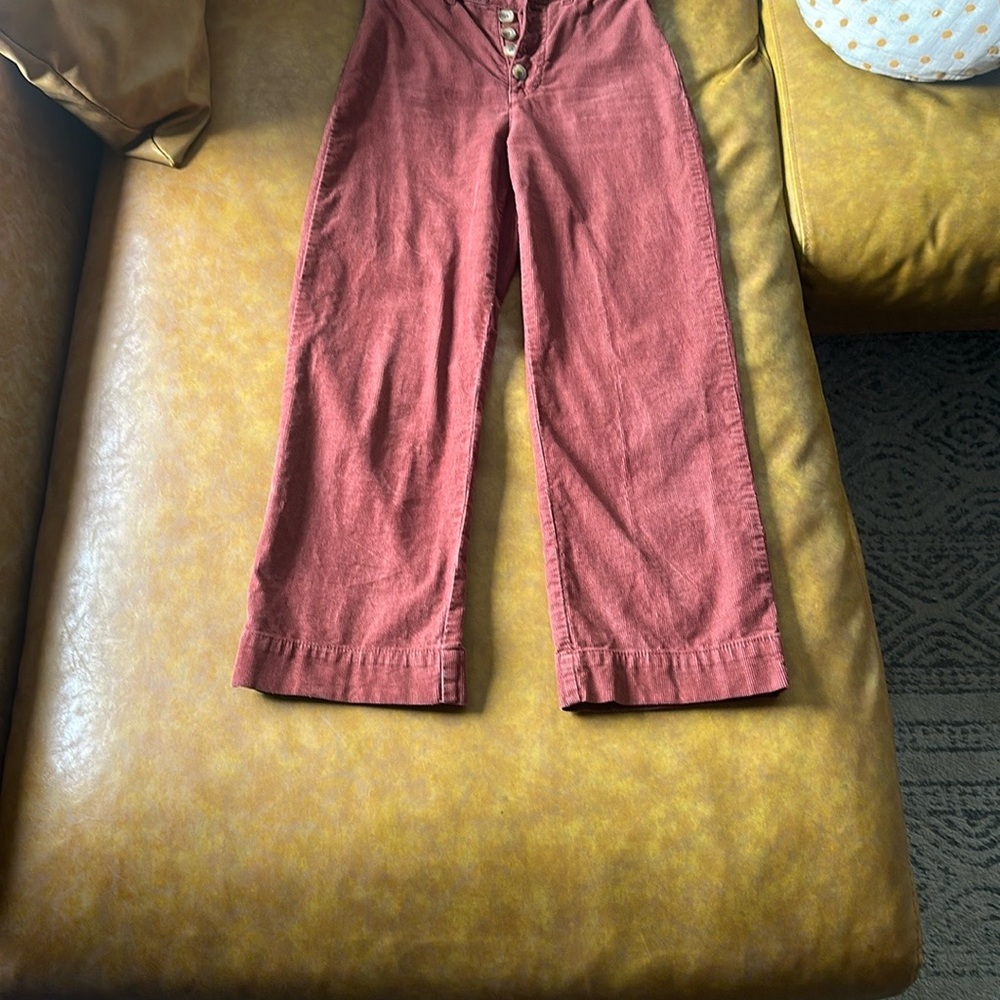 Marine Layer cropped wide leg pants - Picture 2 of 3